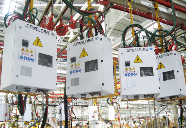 手工中频焊接控制柜